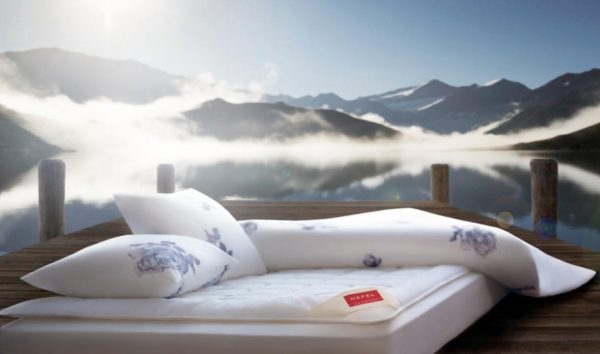 HEFEL Pure Wool Schafschurwolle Unterbett - Matratzenauflage mit Eckgummibändern, 400 g/m², verschiedene Größen – Bild 2