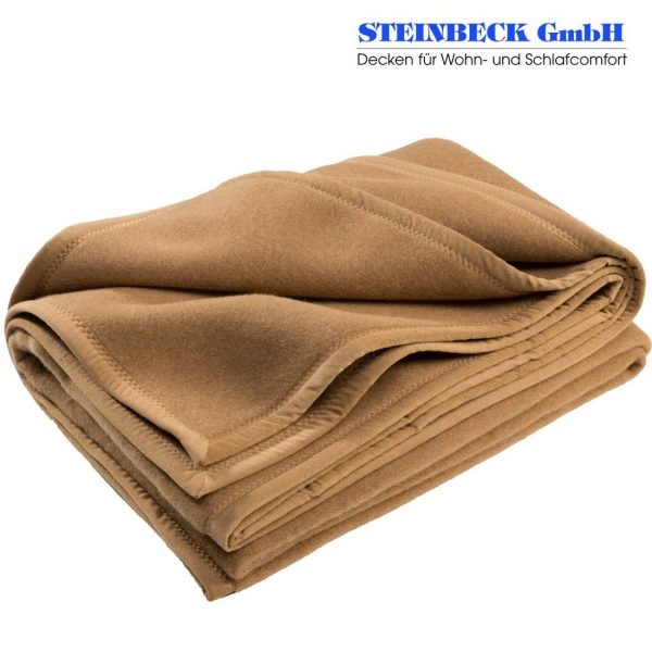 Steinbeck Kamelhaar Wohndecke Algier – Weich, Warm & Hautfreundlich – In Verschiedenen Größen – Bild 2