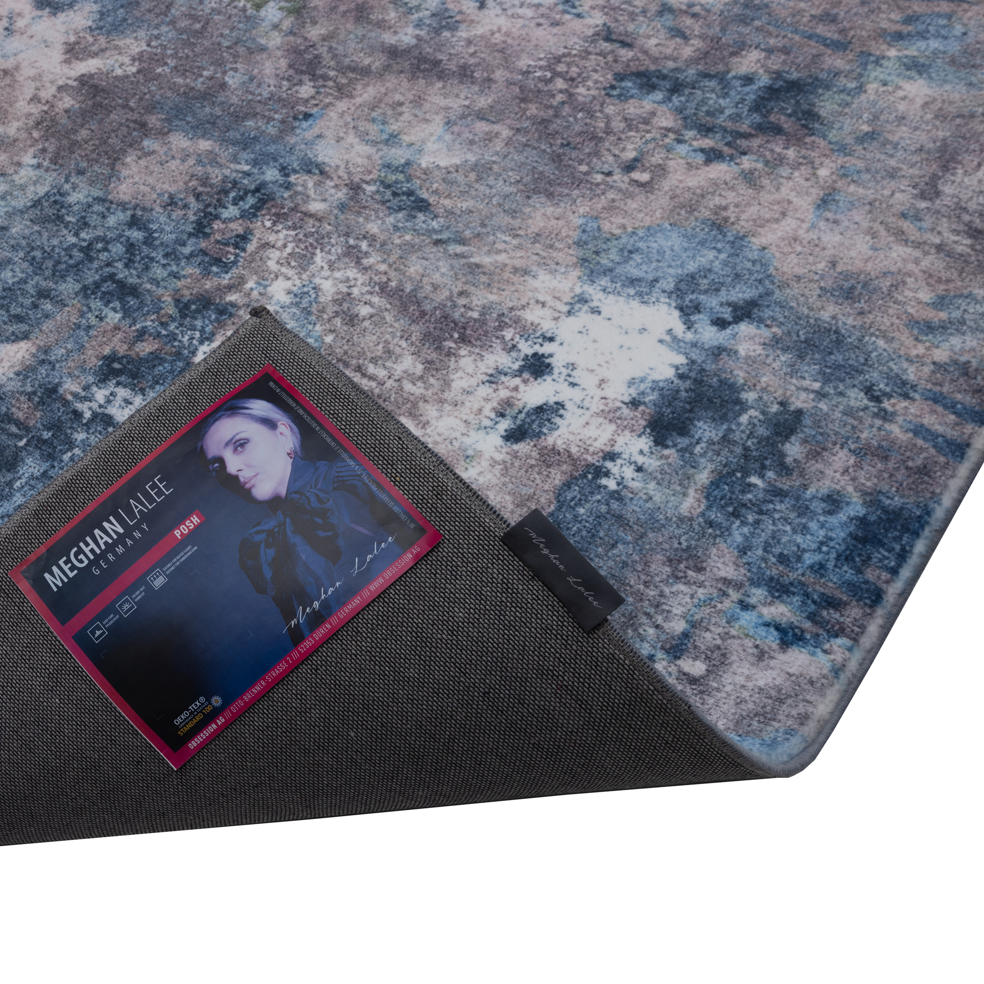 OBSESSION Teppich Posh 301 – modernes Design, 12 mm Höhe, rechteckig, multicolor, vegan & strapazierfähig – Bild 2